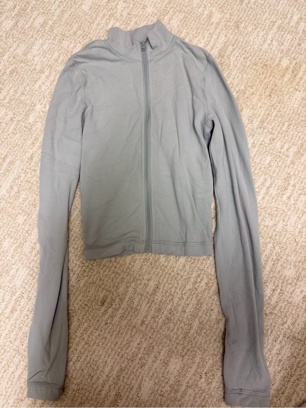 Women’s TNA Light Sea foam green XS Zip-Up Jacket
